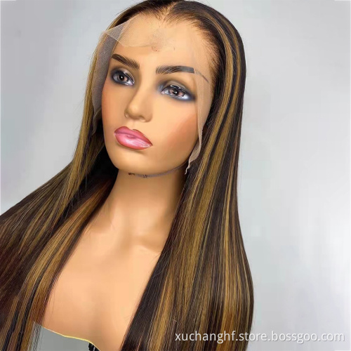 Top Quality 13x6 Glueless Full Hd Lace Wig, Cheap 613 HD Swiss Lace Frontal Wig, Pre Plucked HD Lace Front Wig